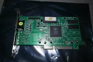 SIS 6326 4 MB 6326AGP scheda VGA grafica video - Foto 1 di 5