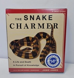 The Snake Charmer by Jamie James (CD, 7-Disc Set, Unabridged) NEW, SEALED - Picture 1 of 6
