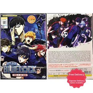 Anime DVD Blue Lock BLUELOCK Vol. 1-24 End Complete Japanese English Version Sub - Picture 1 of 6