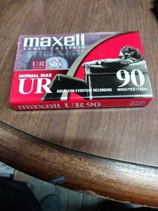 Maxell UR 90 Minuten Normal Bias Kassette Band Audioaufnahme - Bild 1 von 3