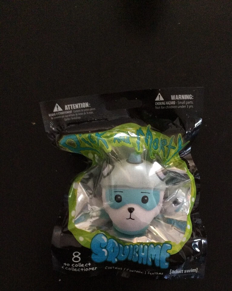 2x Rick and Morty Green Portal Official Licensed Squishme Squishy