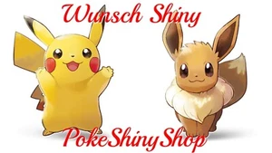 Wunsch Shiny Lets Go Pikachu & Evoli - Bild 1 von 1