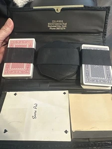 Vintage Arthur Treachers Detroit Card Set Two Playing Cards Score Pad 5 Coasters - Picture 1 of 10