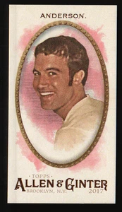 2017 Topps Allen & Ginter Mini  #142 - Tom Anderson   17-939 - Picture 1 of 2
