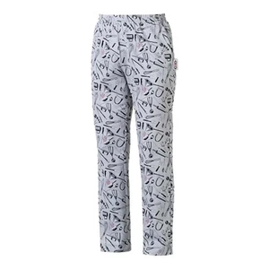 Pantalones Cocinero con Cordón Chefwear Gris EGOCHEF - Uniforme Pizzaiolo - Imagen 1 de 1