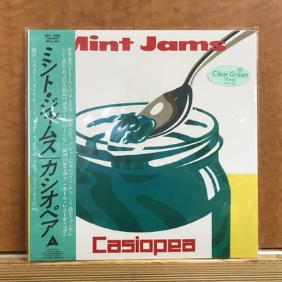 Casiopea Mint Jams Clear Green Vinyl LP Analog Record Limited Ver. MHJL-449 Obi - Image 1 of 2
