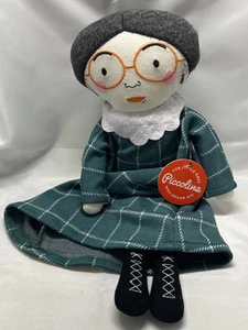 "Muñeca Piccolina Trailerblazer de tela de felpa RBG o abuela 15"" nueva en stock" - Imagen 1 de 4