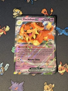 Pokémon Cards Dachsbun ex 067/142 Ultra Rare Stellar Crown - (NM) - Picture 1 of 2