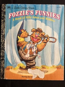 Vintage A Little Golden Book Fozzie’s Funnies Book Of Silly Jokes 1993 #4641 - Picture 1 of 4