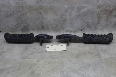 1987 Kawasaki Mojave 110 110e Oem Left Right Foot Rests Pegs Steps  - Image 1 of 4