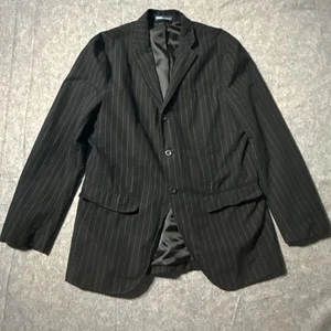 Vintage Polo Ralph Lauren leichter Nadelstreifen Blazer Herren 40 L Taschen Knopf - Bild 1 von 9