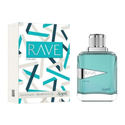 Туалетная вода-спрей для мужчин Sapil Rave 3,38 унции духи 6295124030369 - Изображение 1 из 2