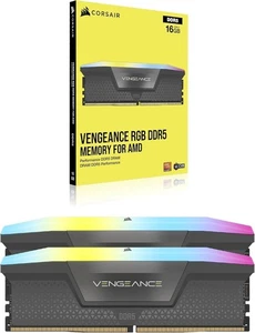 Corsair Vengeance RGB 32GB DDR5-6000 Kit (2x 16GB), CL28, schwarz - Bild 1 von 3