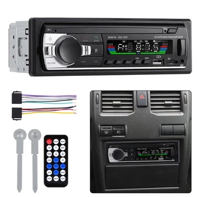 Car MP3 player bluetooth Stereo Audio Radio In-Dash FM Aux Input Receiver SD USB - Image 1 of 4