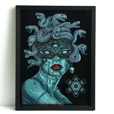 EMEK 'Alien Cyber Medusa' Frame - Image 1 of 4