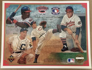 1993 Limited Edition Cleveland Indians UPPER DECK Tribute to Cleveland Stadium - Bild 1 von 1