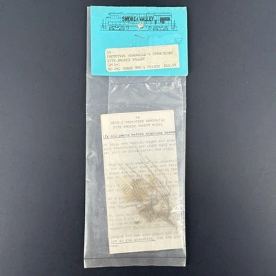 HO Smokey Valley EMD GP15-1 54 Prototype Handrails & Stanchions MOPAC & Frisco - Image 1 of 4