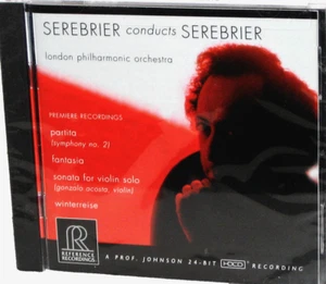 Reference Recordings CD RR-90: Serebrier conducts Serebrier - 1999 USA SEALED - Picture 1 of 2