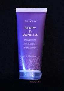 Mary Kay Berry & Vanilla Scented Body Lotion 6.7 Fluid Oz New Factory Sealed - Picture 1 of 6
