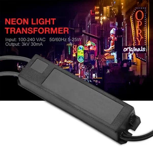Elektronisches Neonlicht-Transformator-Netzteil 3KV 30mA 5 -25W Stromversorgung - Bild 1 von 12