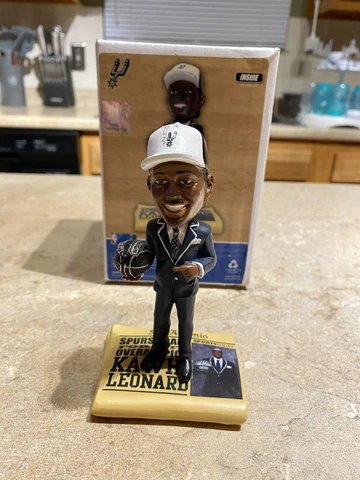 Kawhi Leonard - San Antonio Spurs Commemorative 2011 NBA Draft Day Bobble Head Cover