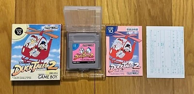 Ducktales 2 Capcom Disney Gameboy Japan 1993 - Image 1 of 4