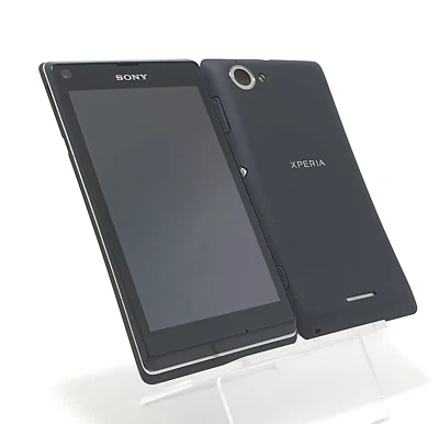 Sony Xperia L C2105 - 8GB Black Unlocked - Pristine GRADE A+ - Retro Android - Image 1 of 4