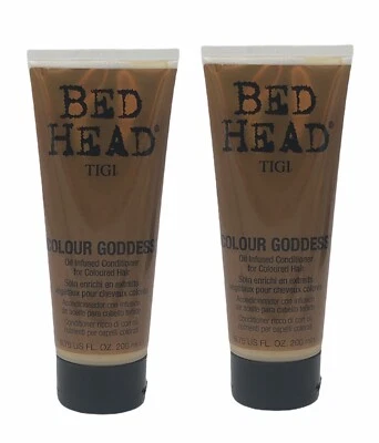 2 Pack TIGI Bed Head Colour Goddess Oil Infused Conditioner Colored Hair 6.76 oz - Image 1 of 4