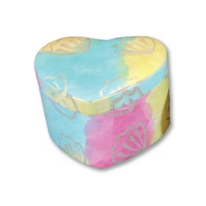 Urna de cremación de corazón pastel biodegradable ecológica, 30 pulgadas cúbicas - Imagen 1 de 2
