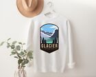 Vintage Glacier Nationalpark Sweatshirt Shirt Montana Souvenir 