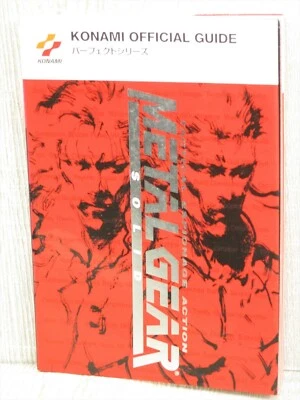 METAL GEAR SOLID Perfect Guide Sony PlayStation 1 Book 1998 Japan SK38 - Image 1 of 4