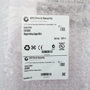 Nuevo Adaptador de Interfaz UTC Fire & Security 430160001 Wiegand-WIU-4 NUEVO - Imagen 1 de 7