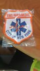 New York City EMS Paramedic NYC NY FDNY     4  X 3.5 . Shoulder Patch