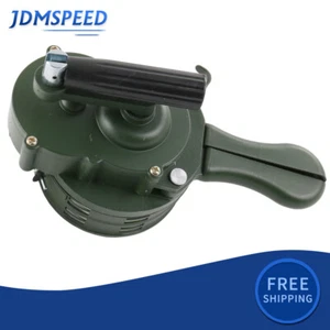 Hand Crank Siren Horn Handheld Air Raid Siren Por Manual Operated Metal Alarm - Picture 1 of 12