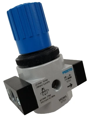 FESTO LR-1/4-D-7-I-MINI 192301 Pressure Regulator NEW - Image 1 of 4