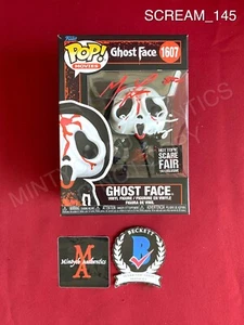 Funko Pop #1607 firmado por Skeet Ulrich & Matthew Lillard Ghostface Hot Topic Scare - Imagen 1 de 4