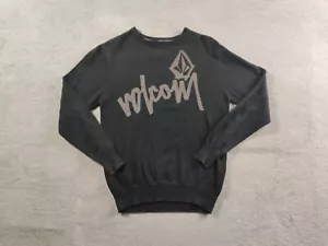 Volcom Sweater Womens Medium Black - Picture 1 of 13