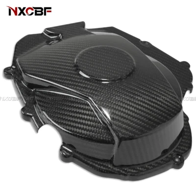 Cubierta de embrague del motor derecho 100 % fibra de carbono para Suzuki GSX-R1000/RZ 2017-2025 Foto 1 de 4