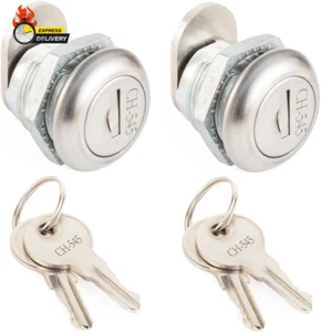 Tool Box Lock, 2 Pack Truck Tool Box Lock Replacement, Tool Box Locks with Keys  - Picture 1 of 12