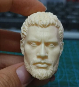 1/6 Male Dwayne Johnson Hardman Head Sculpt Carved Fit 12''Action Figure Body - Picture 1 of 6