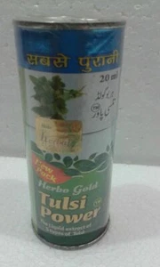 Herbo Gold Tulsi Power The Liquid extract of 5 type of Tulsi 20ml FS - Picture 1 of 2