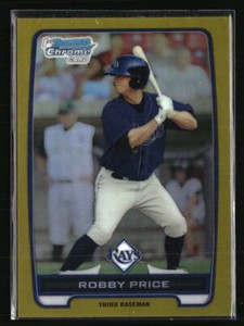 Robby Price 2012 Bowman Chrome #BCP90  Baseball Card /50