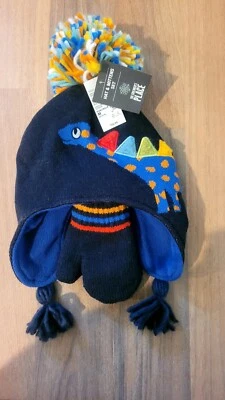 BNWT CUTE! The Children's Place Dinosaur Hat And Mittens Set Size Medium (2T-3T) - Image 1 of 4