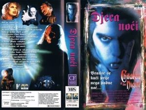 CHILDREN OF THE NIGHT (1991) KAREN BLACK - TONY RANDEL - CROATIAN VHS - Imagen 1 de 1