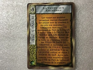 CCG Card MYTHOS Carte LA VENTE AUX ENCHERES Exp. l'Université de Miskatonic - Imagen 1 de 2
