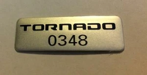 Genuine Ford BA BF Build Number Badge FPV F6 Tornado 0348 - Bild 1 von 1