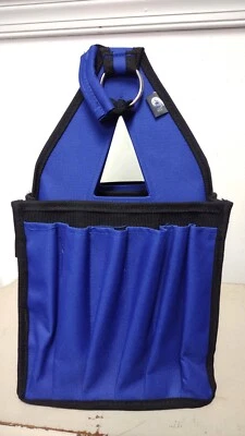 Bluefig CTRY Cobalt Blue Sewing Crafting Tote Bag Multiple Pockets Single Handle - Image 1 of 4