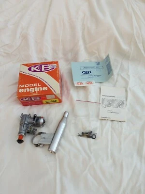 Vintage K&B Model Engine No. 6712 VECO .19 in Original Box with papers - Image 1 of 4
