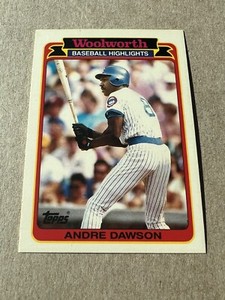 1989 Topps Woolworth Highlights #11 Andre Dawson Chicago Cubs HOF Baseball Card