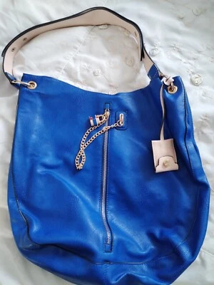 New Look blue shoulder bag - Image 1 of 3